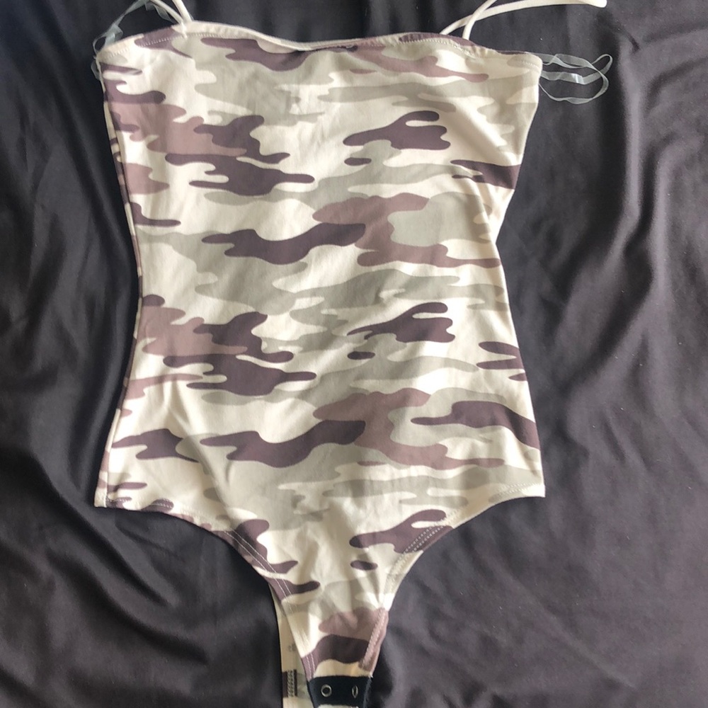 Camo bodysuit